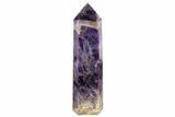 Tall, Polished Chevron Amethyst Obelisk ( lbs) #123175-3